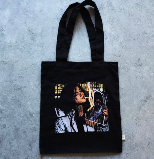 Edgy Vintage Style Freedom for Iran Recycled Cotton Casual Tote