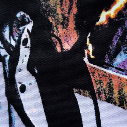 Edgy Vintage Style Freedom for Iran Recycled Cotton Casual Tote