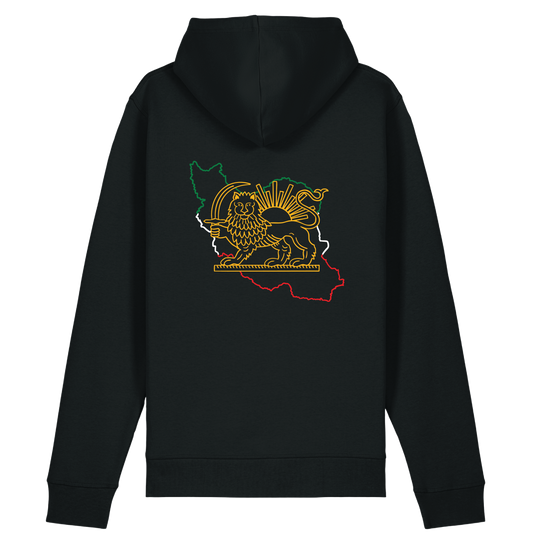 Freedom for Iran Fitted Hoodie - Ari's Edition