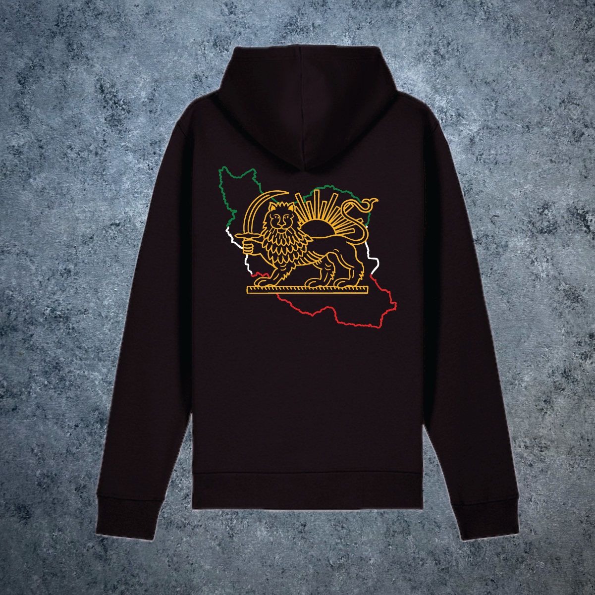 Freedom for Iran Organic Hooded Sweatshirt - Ari's Edition