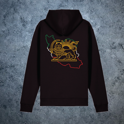 Freedom for Iran Organic Hooded Sweatshirt - Ari's Edition